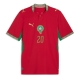 Maroko Ayoub El Kaabi #20 Replike Domaci Dres SP 2026 Kratak Rukav